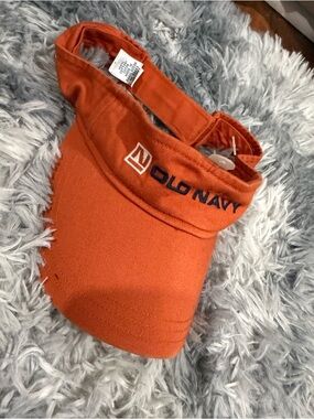 Unisex Old Navy Bright Orange Athletic Visor